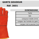 GANT SOUDEUR Réf. 2631